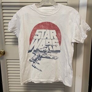 Star Wars Kids T-Shirt - White and Red